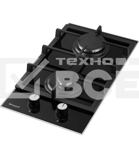 Газовая варочная поверхность Weissgauff HGG 320 BGL черный