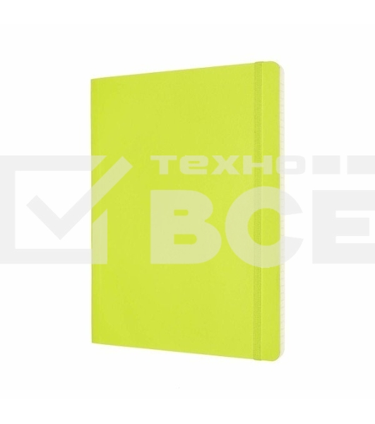 Блокнот Moleskine Classic XL,192 страниц, лаймовый, в линейку