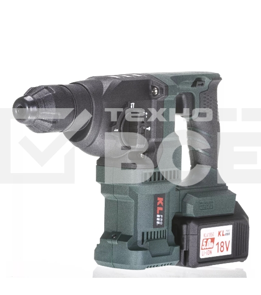 Профессиональный бесщеточный перфоратор аккумуляторный KLPRO KLPM18BH-50