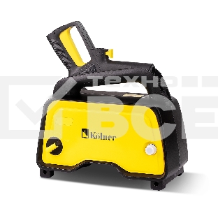 Мойка высокого давления 120/70 бар, KOLNER K120M, компакт, 1400Вт, 390л/ч, метал.помпа, шланг ВД 5м, кабель 5м, самовсас, Auto stop (емкость для шампуня)