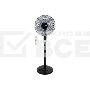 Вентилятор напольный Centek CT-5036 55Вт скоростей:3 ПДУ черный