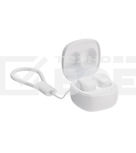 Беспроводные наушники Maxvi MHF-108BT белые TWS\капли\Sensor\180 мАч\5.3\кабель Type-C