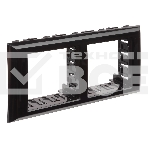 Рамка-суппорт 4 мод. Avanti для In-liner Front черный ДКС 4402914, фото4