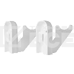 Комплект настенных регулируемых кронштейнов Royal Thermo Design 80, белые, фото4