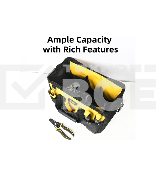 Сумка для инструментов с жестким пластиковым дном Deli DL586119