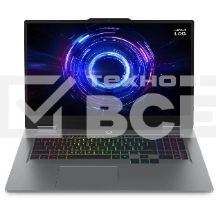 Ноутбук Lenovo LOQ 17IRX10 Core i5 13450HX 16Gb SSD512Gb NVIDIA GeForce RTX5050 8Gb 17.3' IPS FHD (1920x1080) без ОС grey WiFi BT Cam (83JH0089RK)