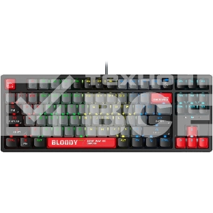 Клавиатура проводная A4Tech Bloody S87 Energy USB черный/красный
