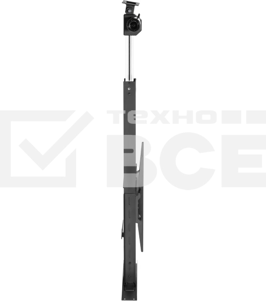 Кронштейн для телевизора Cactus CS-STM-7844 черный, 32'-55' макс. 45 кг, напольный (моторизованный лифт)