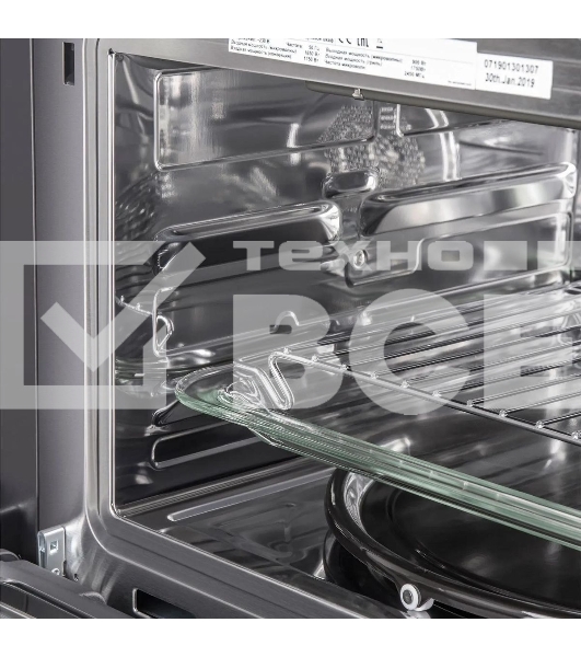 Шкаф духовой электрический с функцией СВЧ Maunfeld MCMO.44.9S, встраиваемый