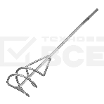 Миксер Сибртех для строительных смесей, 80х9х400 мм, шестигранный хвостовик, фото 1