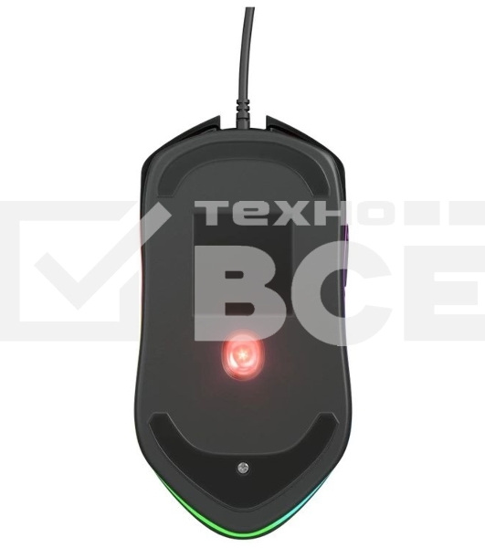 Мышь проводная GMNG 730GM черный, 12000 dpi, USB, кнопки - 7