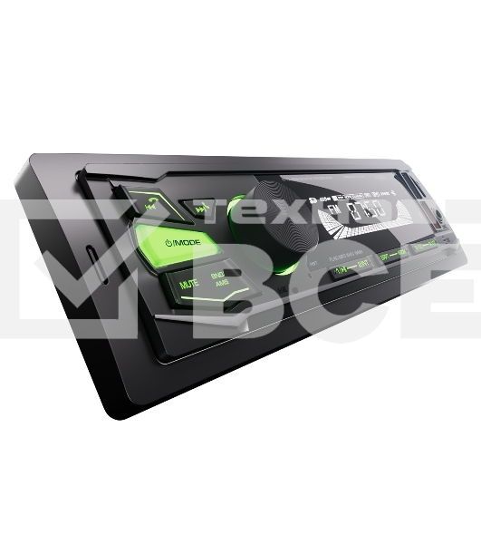 Автомагнитола AURA FIREBALL-201BT, 1 DIN, Bluetooth, USB Type-A, AUX