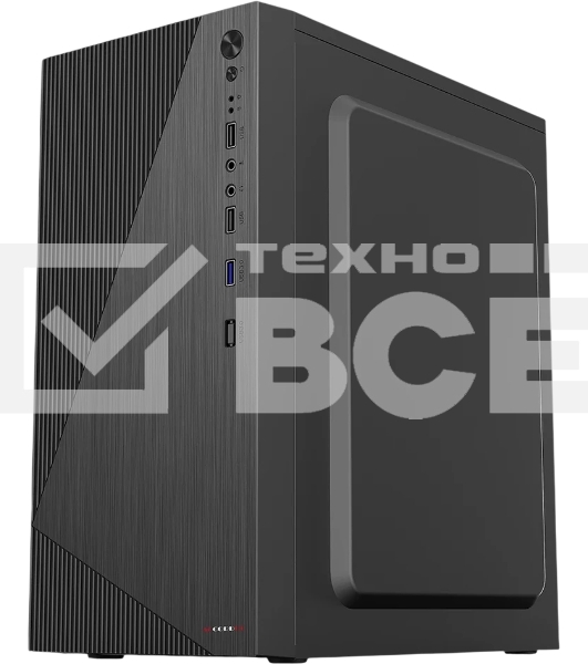 Корпус ACCORD ACC-XA09, Mini-Tower, чёрный