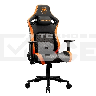 Кресло Cougar Defensor черный, экокожа