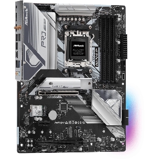 Материнская плата ASRock B650 Pro RS WiFi, AM5, AMD B650, 4xDDR5, 4xSATA, 3xM.2, 1xPCIe 4.0 x16, 1xPCIe 3.0 x16, 1xPCIe 3.0 x1, 1xHDMI, 1xDP, 1x2.5Gb LAN, Wi-Fi 6E, Bluetooth 5.2, 1xUSB-C 10Gbps, 2xUSB-A 5Gbps, 6xUSB-A 2.0, 3x3.5 мм, 7.1, ATX