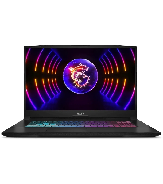 Ноутбук MSI Katana 17 B2RVEK-1618XRU/17.3'/IPS/Intel Core 5 210H/16Gb/1Tb SSD/NVIDIA GeForce RTX 4050 6Gb/NoOS/черный/2.6kg