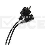 Кабель компьютер - розетка 220V (EURO) 1.8м, 3G 0,75mm медь, Telecom, фото 1