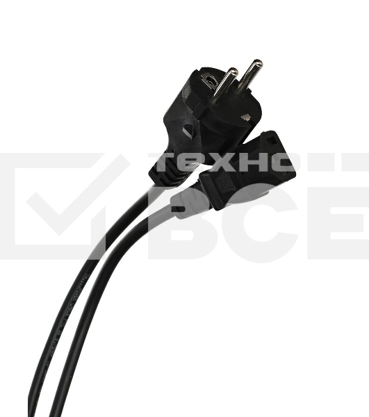 Кабель компьютер - розетка 220V (EURO) 1.8м, 3G 0,75mm медь, Telecom