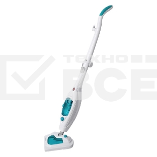 Паровая швабра Blackton Bt SM1115 White-turquoise, Мощность 1300 Вт, 2 в 1. Вертикальная и компактная, Давление 1 бар, Резервуар для воды 300 мл, Резервуар для моющего средства 180 мл Время неприрывной работы до 20 минут, Быстрая и эффективная очистка все