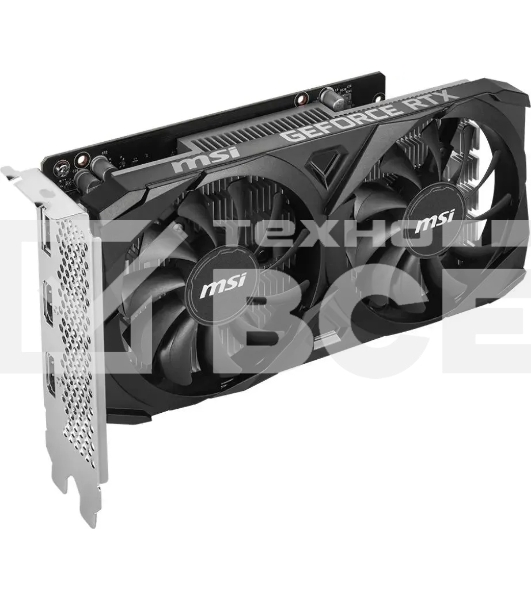 Видеокарта MSI RTX3050 VENTUS 2X 6G OC NVIDIA GeForce RTX 3050 6Gb 128bit PCI-E 4.0 GDDR6 1492/14000 HDMIx2 DPx1 HDCP Ret