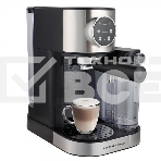 Кофеварка рожковая Zigmund & Shtain ZCM-890 черный/стальной, исп. кофе - молотый, 1.2 л, 1600 Вт, 15 Бар., фото 1