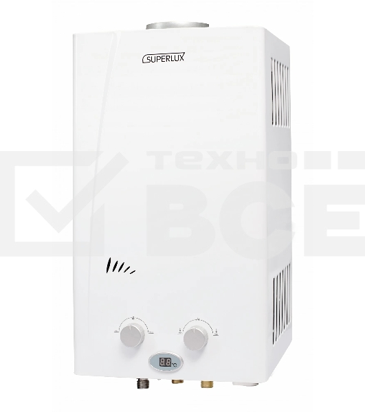 Водонагреватель газовый Ariston SUPERLUX 10L CF NG , газовый