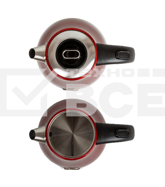 Чайник электрический JVC JK-KE1717 red, объем 1,7л, максимальная мощность 2200 Вт