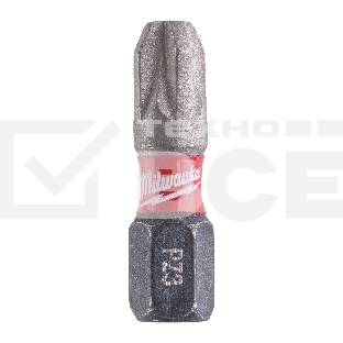 Бита Milwaukee Shockwave PZ3 25мм 2шт (4932430868)