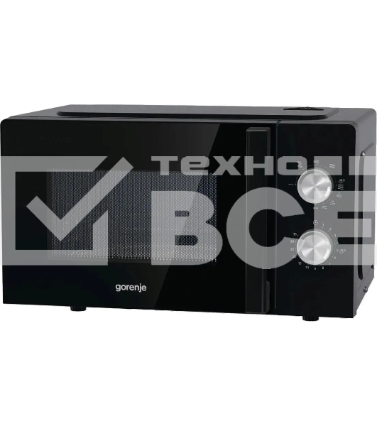 Микроволновая печь Gorenje MO20E2BH черный 20л 800Вт поворотный механизм