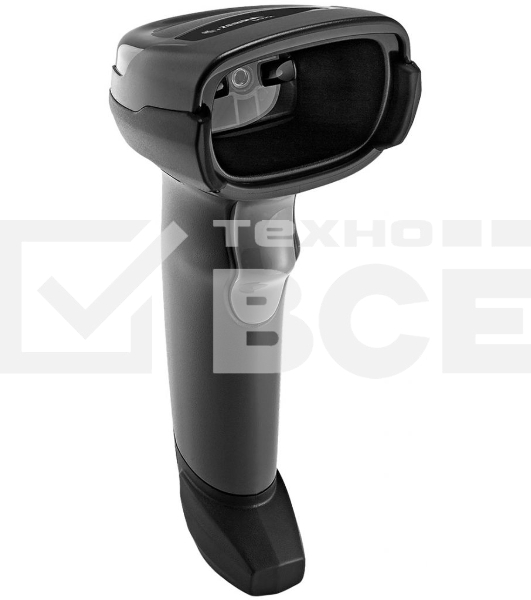 Сканер штрих-кода ручной Zebra DS2208 2D имидж, проводной, 762 мм/сек, USB, чёрный