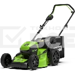 Газонокосилка аккумуляторная  GreenWorks GD60LM46HPK4, 60V, 46 см, бесщеточная, с 1хАКБ 4 А.ч. и ЗУ (2502807UB), фото 1