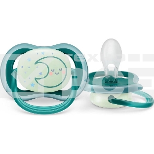 Пустышка Philips Avent ultra air, ночная, месяц, 6-18 мес., 1 шт.