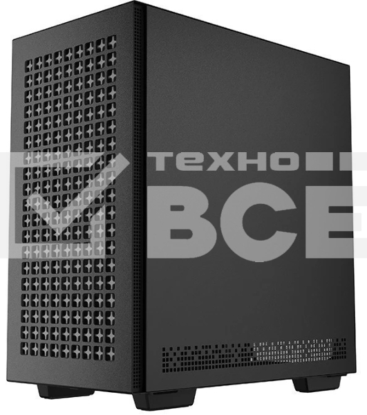 Компьютерный корпус Deepcool CH370 черный без БП mATX 1x120мм 1xUSB 2.0 1xUSB 3.0 audio bott PSU