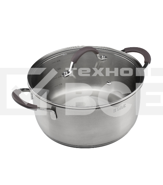 Кастрюля Taller TR-11024 Лира нержавеющая сталь 18/10, 4,7 л