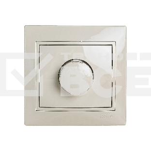 Светорегулятор СП 800 Вт Мира крем/крем. Lezard 701-0303-115