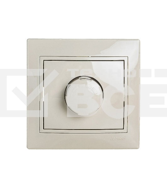 Светорегулятор СП 800 Вт Мира крем/крем. Lezard 701-0303-115