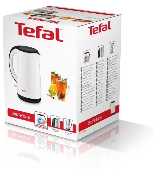 Чайник электрический Tefal KO260130, 2150 Вт, белый/черный