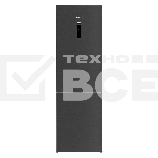 Холодильник Hotpoint HDKP 8201I DX нержавеющая сталь двухкамерный 257/100л морозилка снизу, No Frost