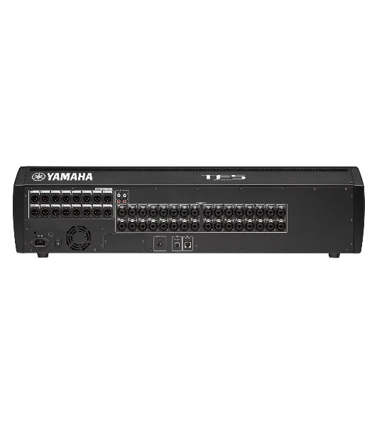 Микшер Yamaha TF5 цифровой, 32 аналоговых XLR/TRS MIC/LINE + 2 аналоговых RCA стерео линейных входа, 16 аналоговых XLR выходов, 33 моторизированных фейдера, 48 входных микшируемых каналов, USB 2.0