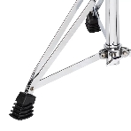 Стул для барабанщика STAGG DT-32 CR высота 50-63 см, 5 ступеней, диаметр сиденья 320 мм, стальная ось с резьбой и фиксатором, максимальная статичная нагрузка 150 кг, вес 3,1 кг, покрытие черный винил, отделка хром, фото3