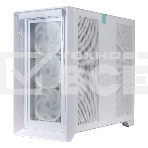 Компьютерный корпус ACD Lagrange; ATX, White, FANS: 120mm ARGB: 3 Top + 1 Rear + HUB. Drive bay int: 3x3,5