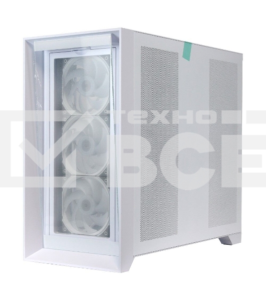 Компьютерный корпус ACD Lagrange; ATX, White, FANS: 120mm ARGB: 3 Top + 1 Rear + HUB. Drive bay int: 3x3,5
