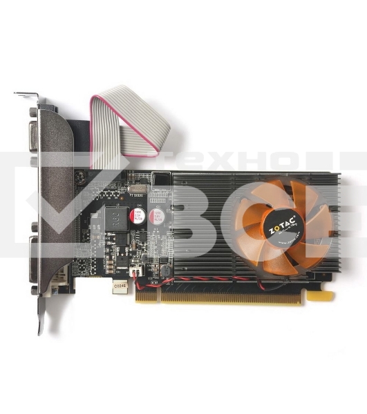 Видеокарта Zotac GT710 2GB DDR3 64-bit 954/1600 HDCP DVI HDMI VGA Lite Pack