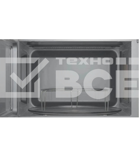 Микроволновая печь встраиваемая Bosch BEL623MD3 серый/черный, 20 л, 800 Вт, переключатели - поворотный механизм/сенсор