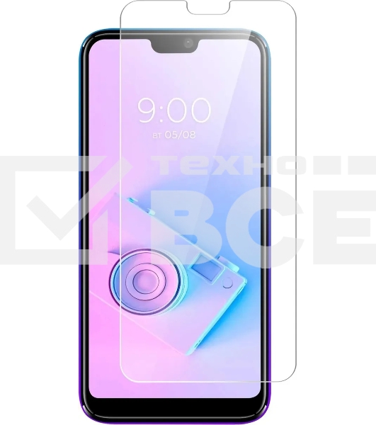 Защитное стекло для экрана BoraSCO Hybrid Glass для BQ Magic S гибридная