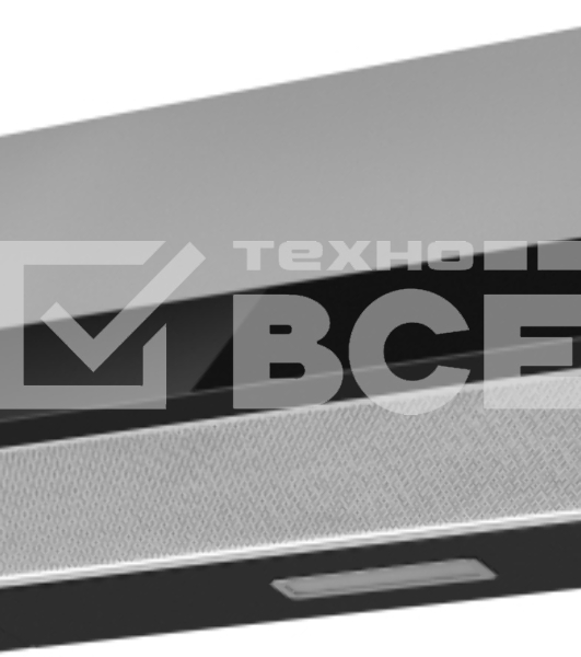 Вытяжка каминная Weissgauff TEL 600 Black Glass черный, 60 см, 600 куб. м/ч, 46 дБ