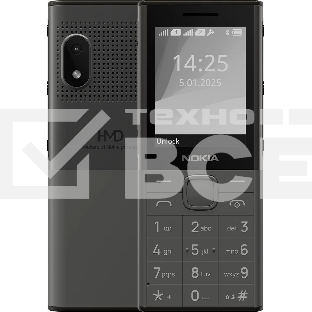 Мобильный телефон Nokia HMD 150 MUSIC TA-1716 DS EAC DARK GREY