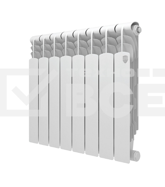 Радиатор биметаллический Royal Thermo Revolution B 500 – 8 секц.