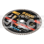 Диск алмазный отрезной Denzel ф230 х 22,2 мм, турбо, сухое резание, HWD92, фото6