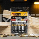 Набор бит Denzel PH2х50, сталь S2, шестигранный профиль, 10 шт., фото5